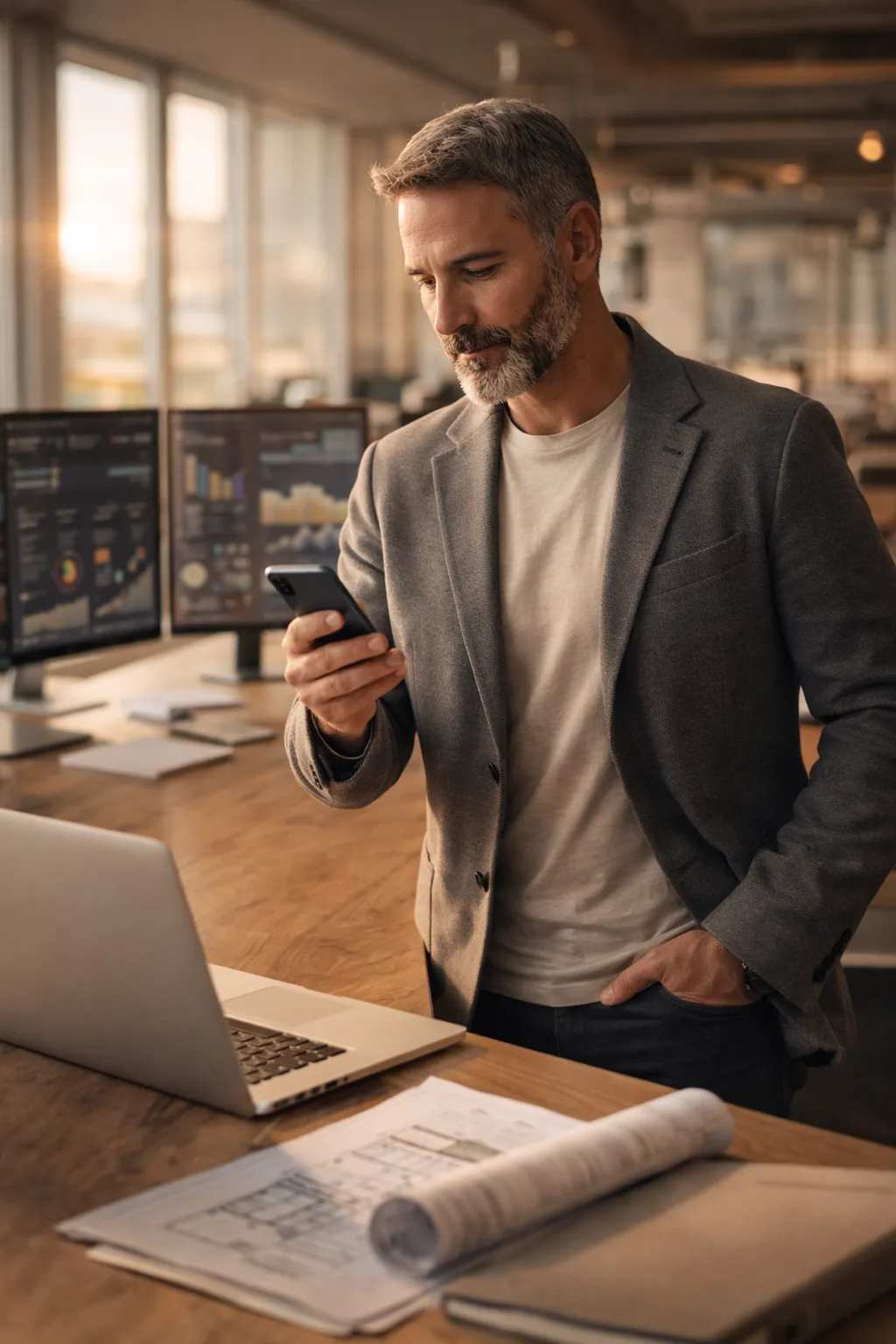 Entrepreneur local en rendez-vous
